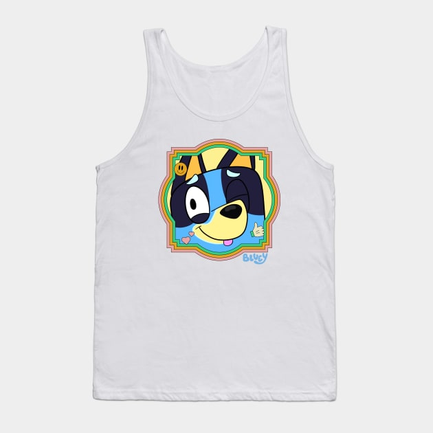 funny bluey Tank Top by derrickcrack